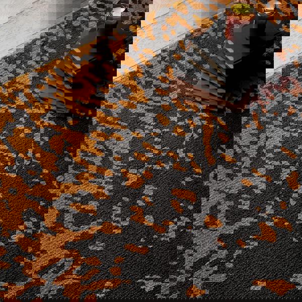 Asiatic Wilder Splash Charcoal Rug