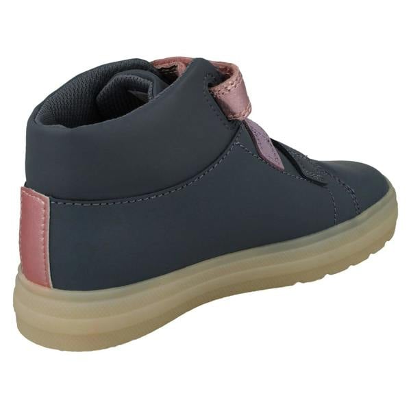 Clarks Childrens Clarks Star Detailed Light Up Ankle Boots Flare Show
