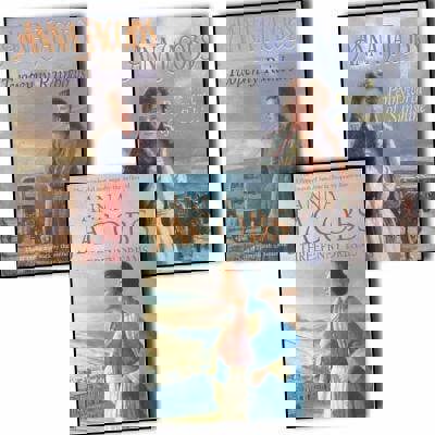 Anna Jacobs Michaels Family 3 Books Collection Pack Set - Threepenny Dreams A Pennyworth Of Sunshi.. - books 4 people