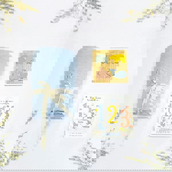 The Baby Gifting Company Welcome Baby Play and Read Gift Set