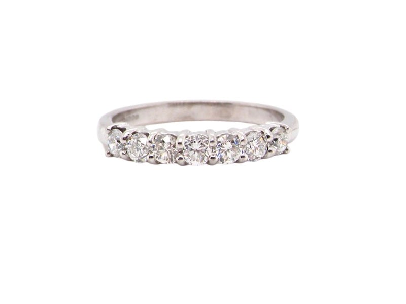 Vintage Tom A half hoop diamond eternity ring