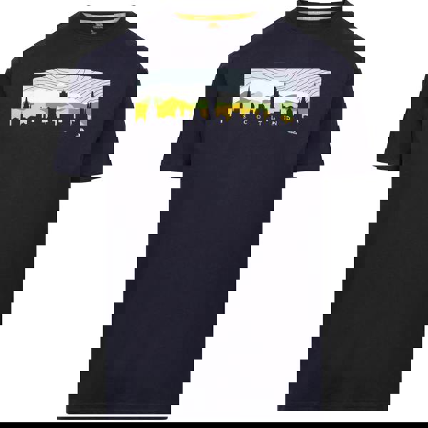 Trespass Mens Adon Round Neck T-Shirt - Navy - 