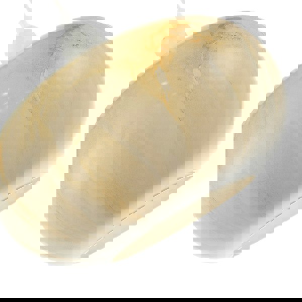 Amber Tinted Alabaster Glass Pendant Shade with Marble Effect Finish Image 4