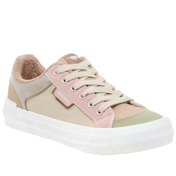 Rocket Dog Womens Cheery Colour Block Trainers - Taupe