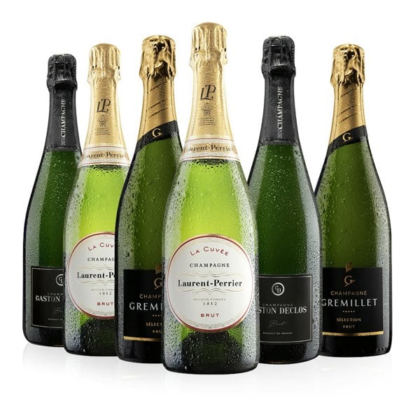 Virgin Wines - Champagne 6 bottle Case