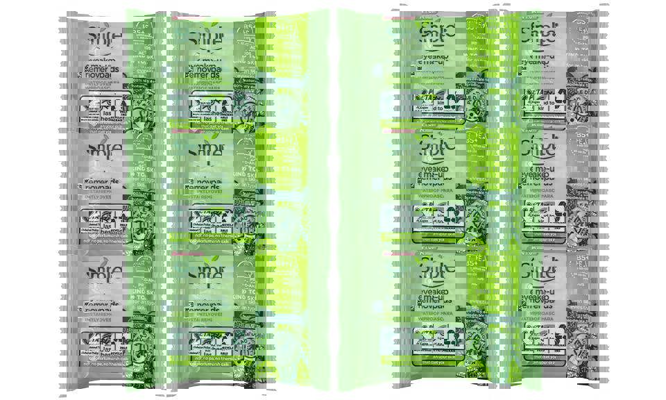 Simple Kind to Skin Eye Make Up Remover Pads - 30 Pad