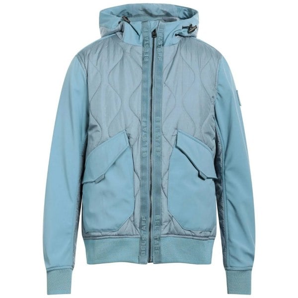 Belstaff Limiter Artic Blue Hooded Jacket L