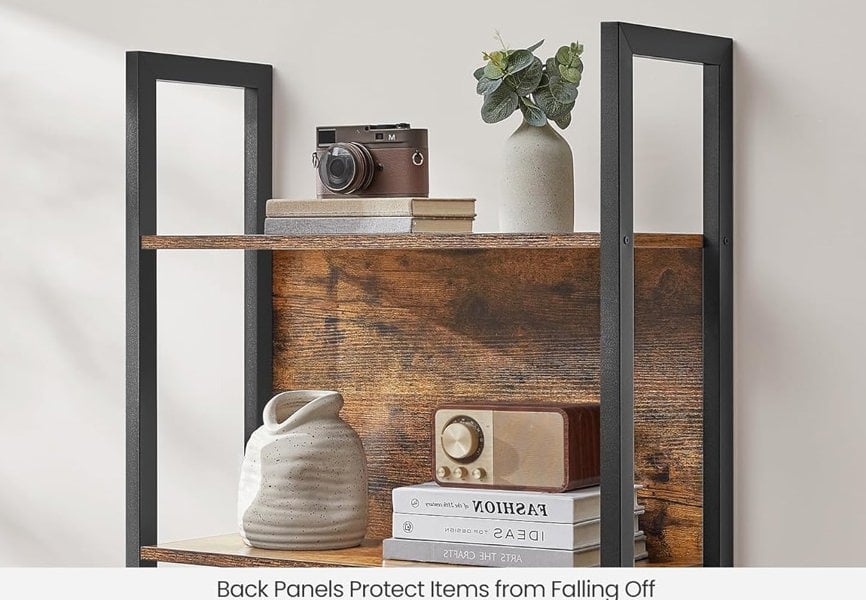 Modcraft 6-Shelf Industrial Bookcase with Steel Structure
