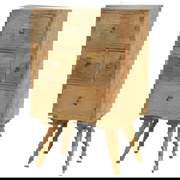 Artisan Furniture Nordic Style 4 Drawer Multi Bedside
