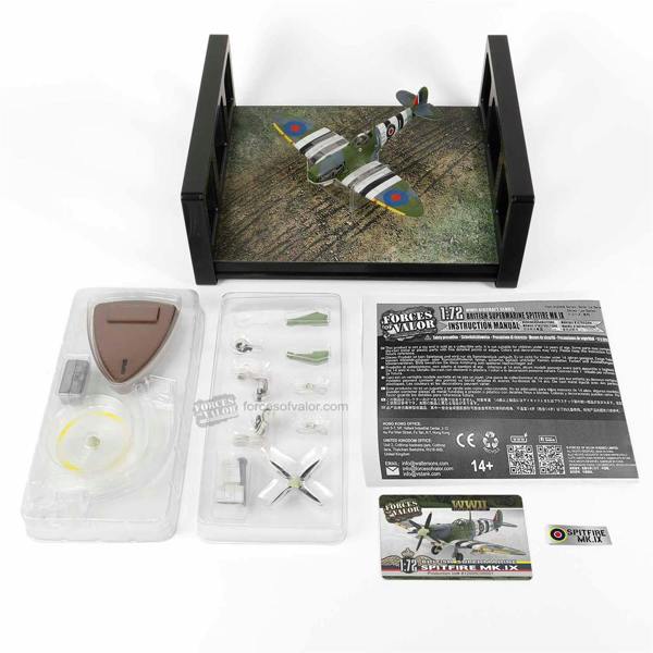 a model airplane kit with instructions