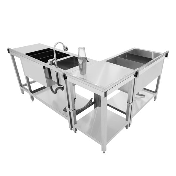 Kukoo Modular Cocktail Bar Station with Ice Well