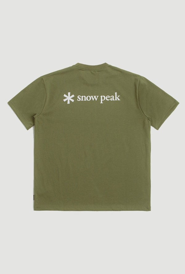 Snow Peak Back Printed Logo T-Shirt