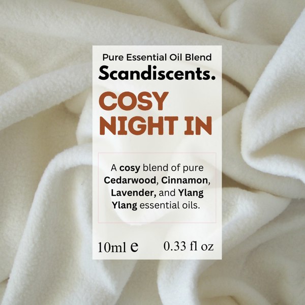 Cosy Night In - Scandiscents, waterless diffuser, essential oils, fragrance oils