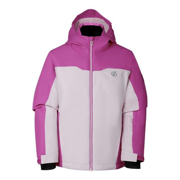 Dare 2B Childrens/Kids Piste Two Tone Ski Jacket - Extreme Pink - 
