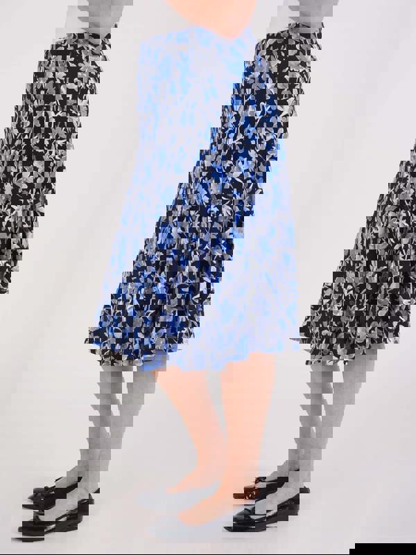 TIGI Floral Jersey Skirt - Short