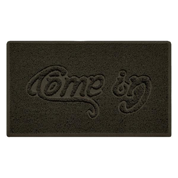 Nicoman Embossed Spaghetti Outdoor Doormat - Brown