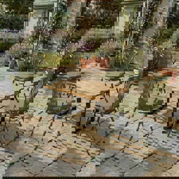 TRL Furniture Slatted Solid Oak Outdoor Coffee Table