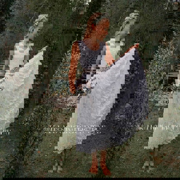 Flower Girl in lace dress