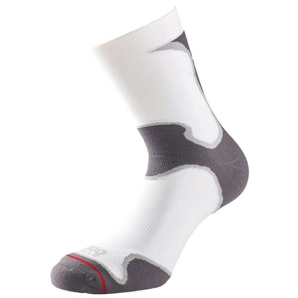 1000 Mile Mens Fusion Double Layer Sports Socks White