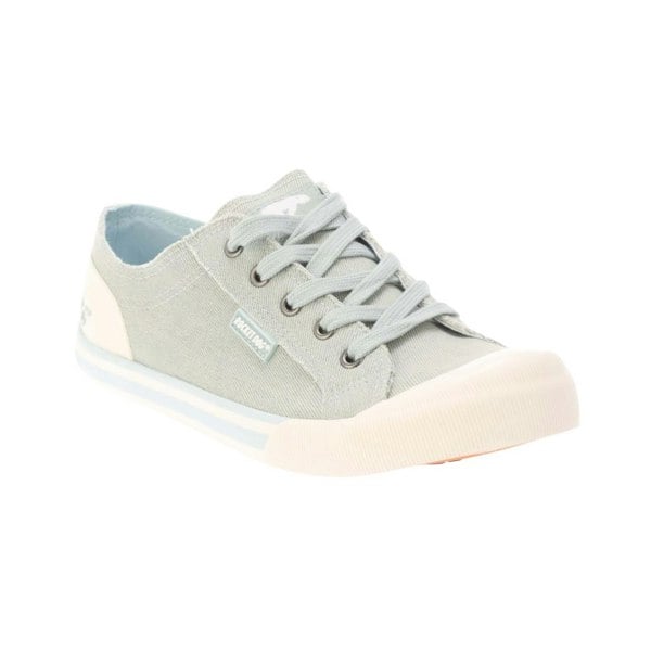 Rocket Dog Womens Jazzin Bondi Denim Trainers - Light Blue