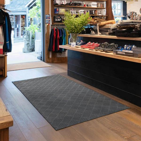 Nicoman Deckplate Low Profile Rubber Commercial Entrance Mat