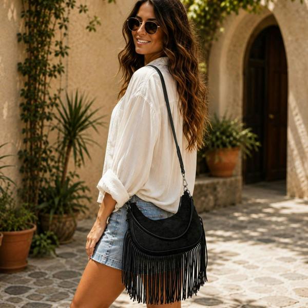 Love EMVY Fringemvy Hobo Festival Range Messenger Bag