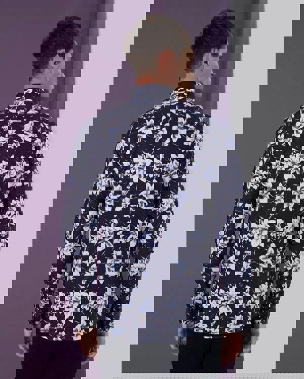 Steel & Jelly Limited Edition Bold Floral Lily Long Sleeve Shirt