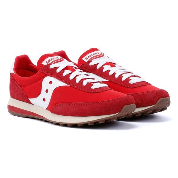 Saucony - S70884-1 Unisex Trainers 80 - Red/White