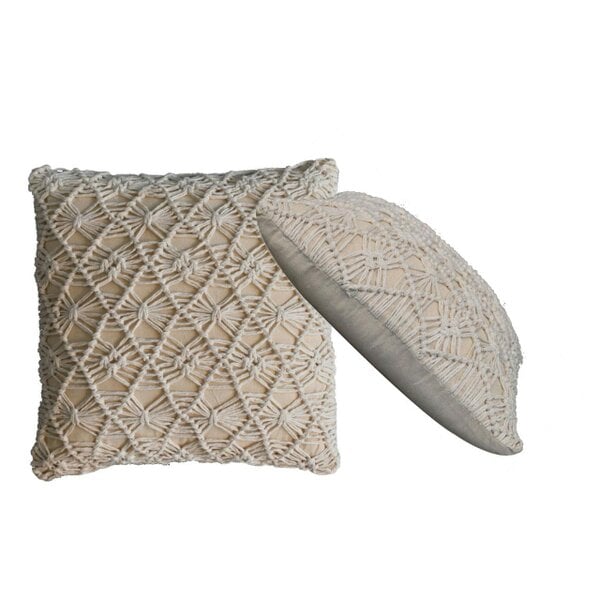 Wyld Haus Set of 2 Bergheim Natural White Cushion Covers