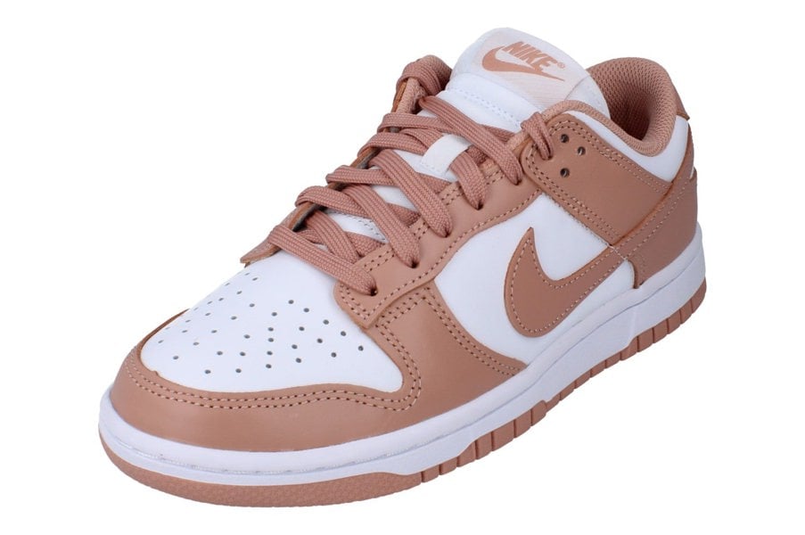 Nike Womens Dunk Low Trainers Dd1503  118 - White Rose Whisper 118 - Photo 0