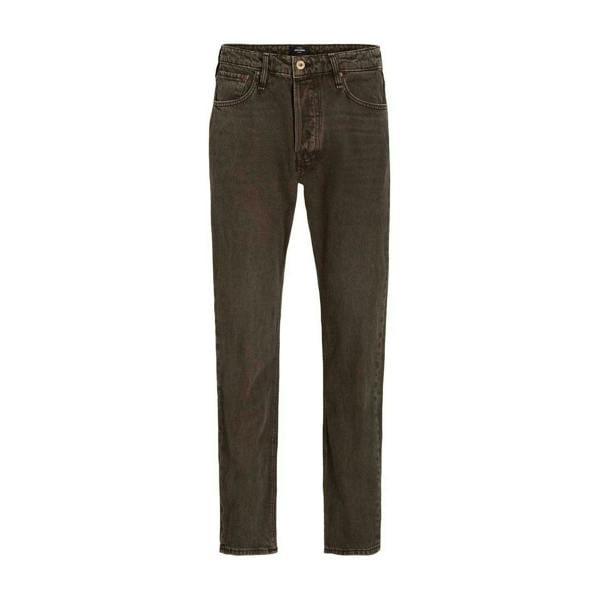 Jack And Jones Mens Chris 900 Straight Jeans - Chocolate Brown - 