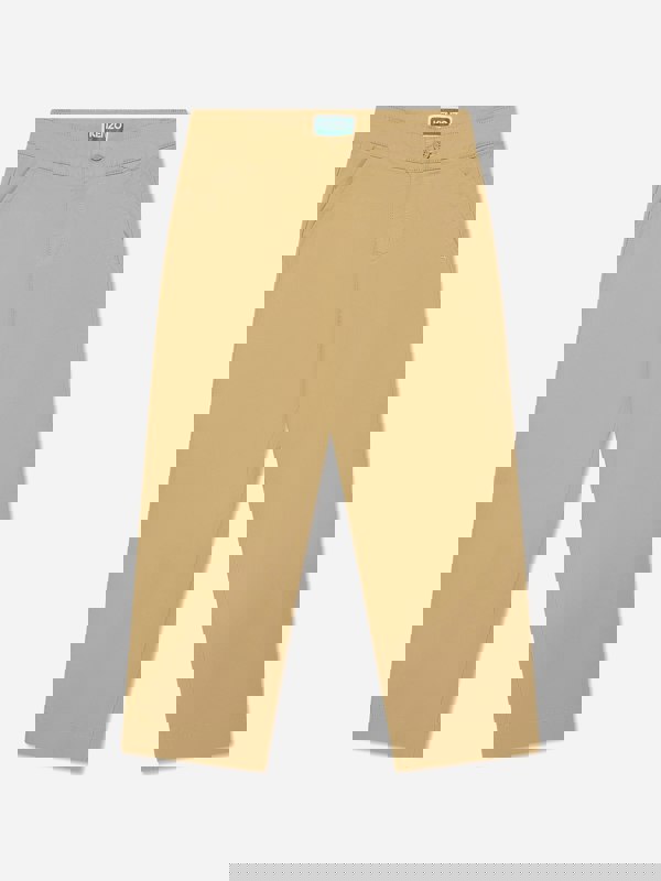 KENZO Kids Loose Fit Trousers in Beige