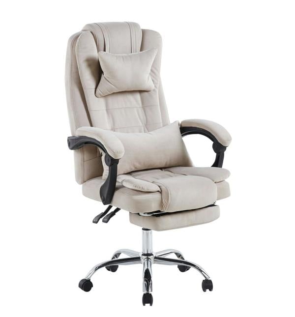 HYGRAD BUILT TO SURVIVE Velvet Reclining Office Chair with Footrest, Adjustable Swivel | HYGRAD®