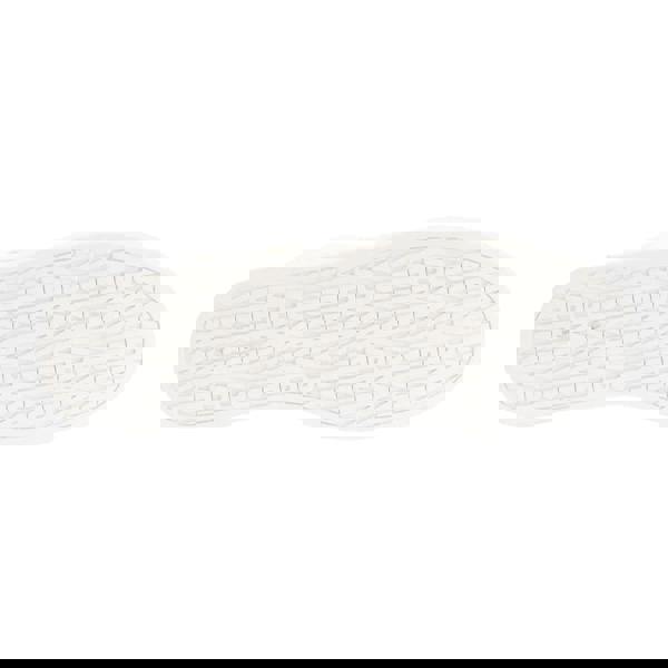 DKNY Womens/Ladies Abeni Leather Lace Up Trainers - White - 