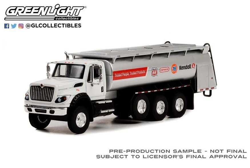 MCSlots 2018 International Workstar Tanker Multi Branded 1:64 Greenlight GL45150-B