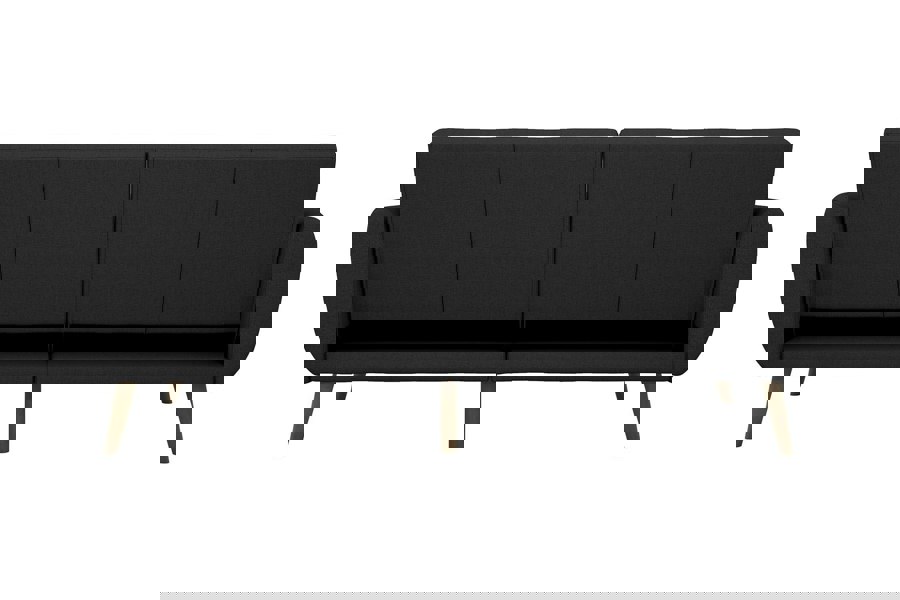 Dorel Home Brittany Sofa Bed in Dark Grey Fabric