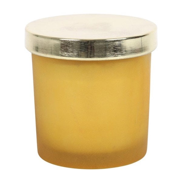Serano Solar Plexus Chakra Lemon Crystal Chip Candle