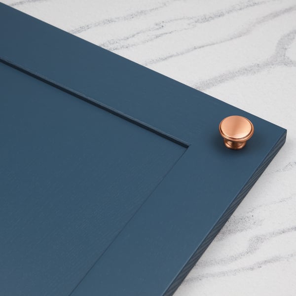 Handle & Home Satin Copper Cup Handle & Matching Knobs