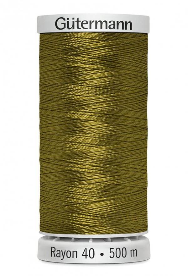 Gutermann No 40 Sulky Rayon Embroidery Thread 500m Rayon Thread Suitable For Embroidery