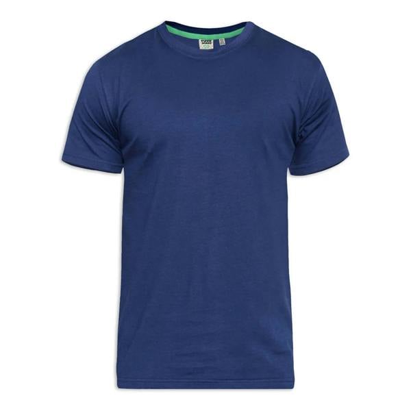 Duke Mens D555 Flyers 2 Crew Neck T-Shirt - Navy - 