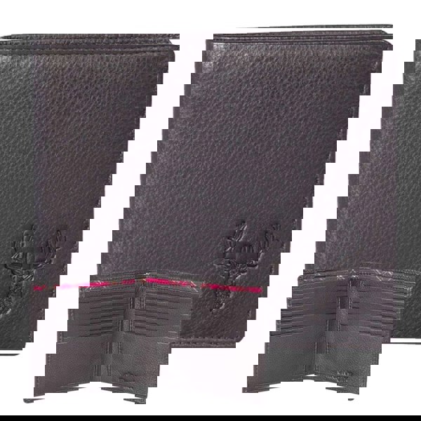 Mala Leather Braemar Highland Stag Slim Wallet