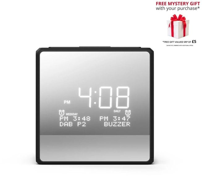 Philips TAR4600 Dual Alarm DAB/FM Clock Charging Port Radio - Free Gift RRP £5!
