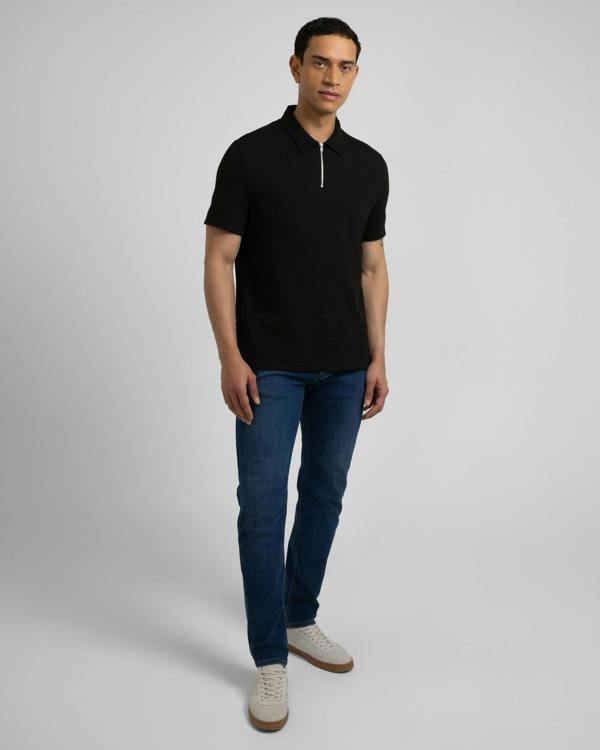 Steel & Jelly Ivy - Square Jacquard Polo Shirt