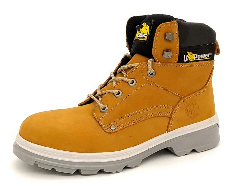 U-Power Taxi Lace Up Midsole Toecap Work PU S3 Lightweight Safety Boots