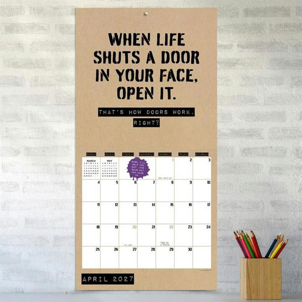 Daily Sarcasm, Roses Are Red Calendar 2027, Wall Calendars, Month To View, Humour, Gift