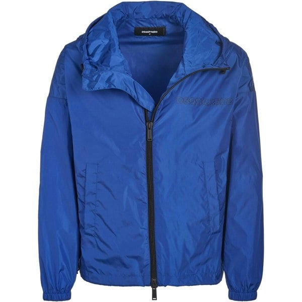Dsquared2 Turquoise Blue Windbreaker Jacket