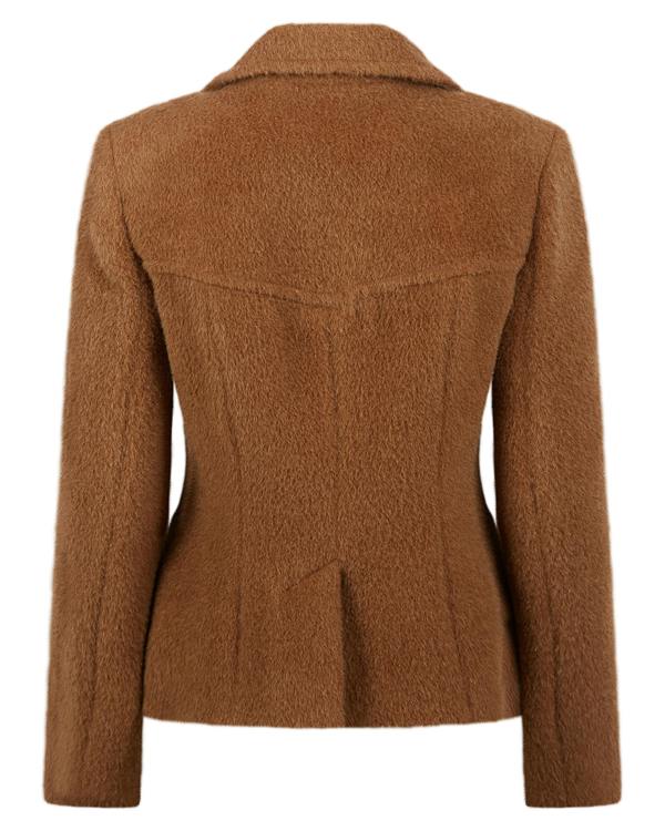Myles Anthony Butterscotch Reefer Style Wool Mohair Jacket