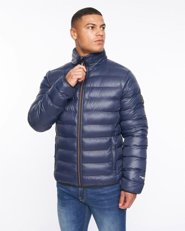 Duck and Cover Shemmy Two Quilted Jacket Navy