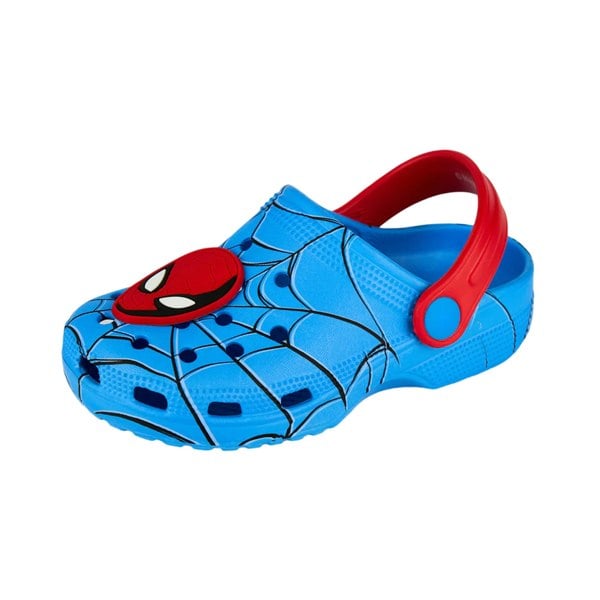 Spider-Man Boys Printed Clogs - Blue/Red