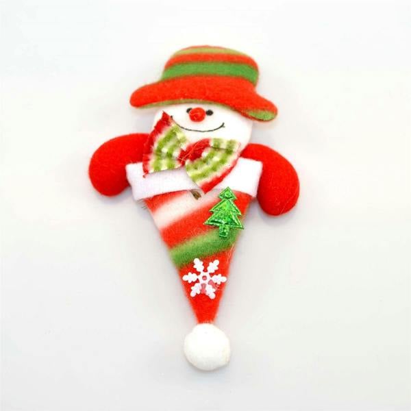 3 Soft Teddy Christmas Tree Hanging Decorations, Multicolour Foam Novelty Home Decor image 1
